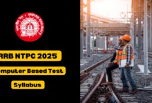 RRB-NTPC-CBT-Syllabus-2025 detailed