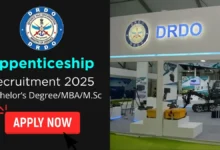 drdo apprenticeship 2025