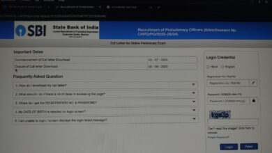 SBI PO Prelims Admit Card download