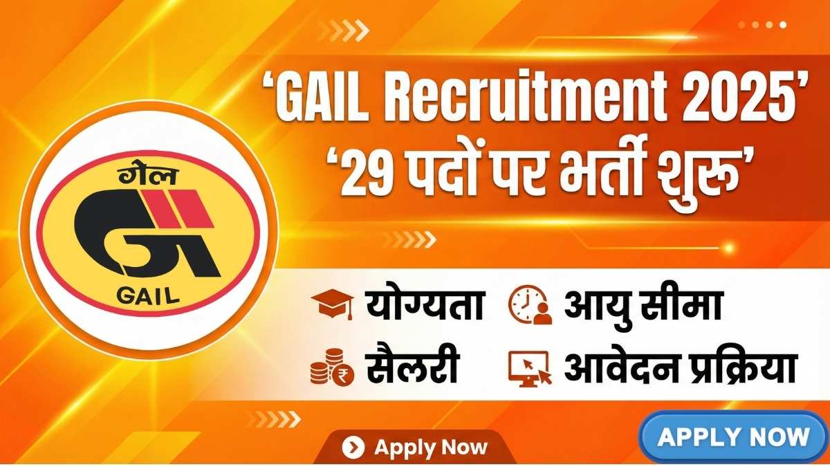 gail recruitment 2025