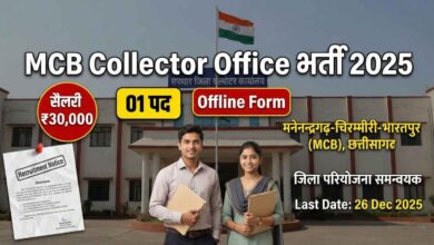 MCB Collector Office Recruitment 2025