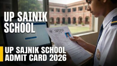 UP Sainik School Admit Card 2026 OUT – Download