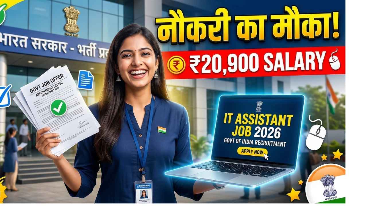 नारायणपुर महिला एवं बाल विकास विभाग IT असिस्टेंट भर्ती 2026 आवेदन प्रक्रिया और सैलरी जानकारी