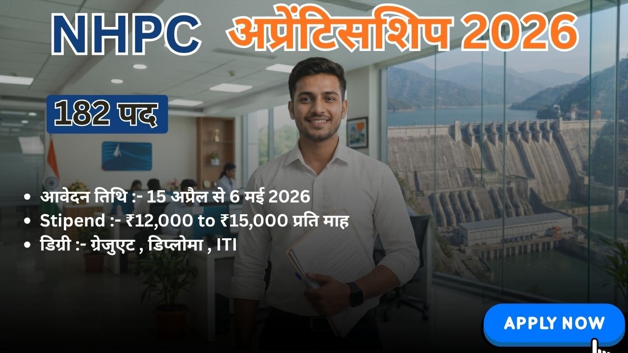 NHPC Apprentice Recruitment 2026 