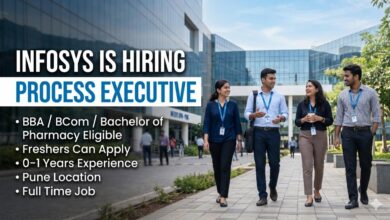 Infosys Process Executive 2026